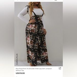 Floral jumpsuit